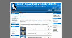 Desktop Screenshot of drucksensorik.org