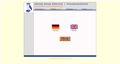 Desktop Screenshot of drucksensorik.de